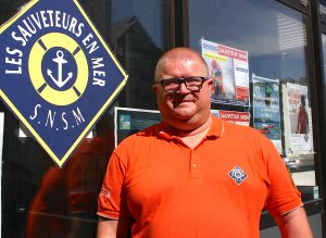 Frédéric Guéné, directeur adjoint du centre de formation de la SNSM d’Ille-et-Vilaine