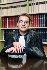 Matthieu Thomas, procureur en charge des contentieux, tribunal