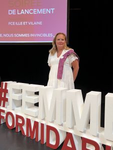 Corinne Habart, dirigeante de la société Naooen, est la présidente FCE Ille-et-Vilaine.