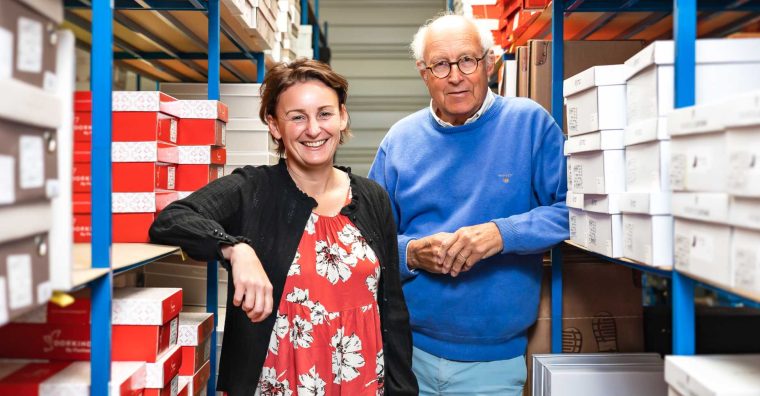 Philippe Bessec confie aujourd’hui les clés des 29 magasins de chaussures à sa fille, Fanny, issue de la 6e génération.