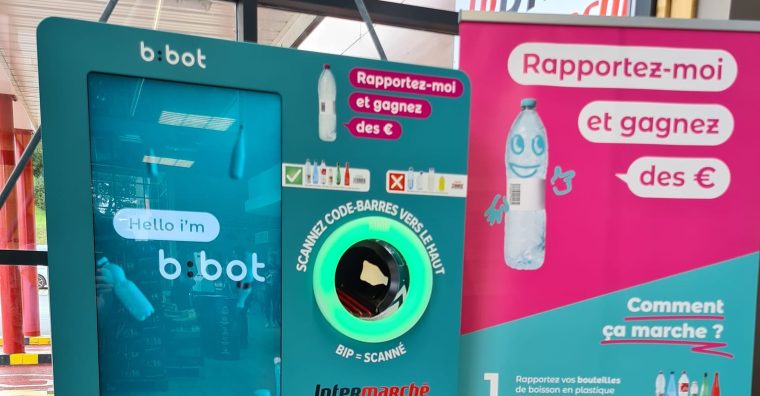 Illustration de l'article B:Bot : le robot qui recycle les bouteilles en plastique à Elven