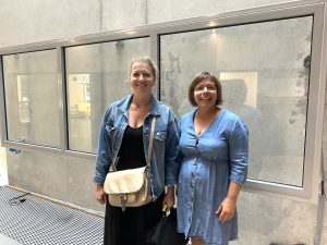 Rachel Gardize, directrice de Face Rennes, et Stéphanie Cottier, conseillère formation à l’Inhni.