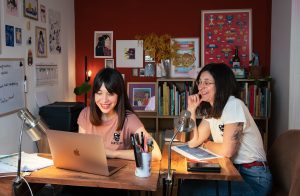 Marianne et Cécile des éditions Panthera ©LilianHéliot