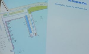Le projet d'aménagement du futur port de pêche