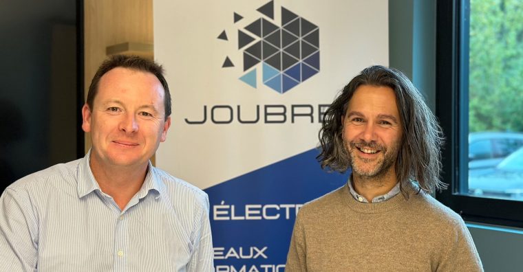 Anthony Leroy et Jérôme Lesaux, dirigeants de Joubrel Électricité ©DR