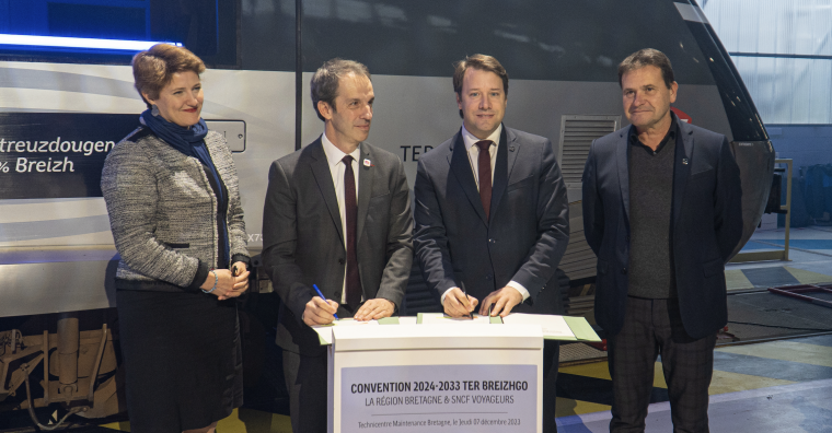 Illustration de l'article Convention TER et TGV :  1,2 milliard engagé par la Région sur 10 ans