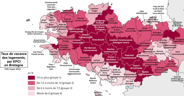 Illustration de l'article 7,3 % de logements vacants en Bretagne