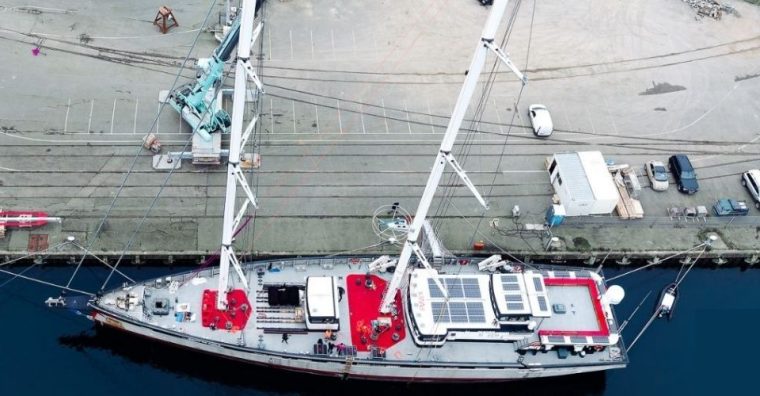 Illustration de l'article Lorima construit les mâts du nouveau Grain de Sail