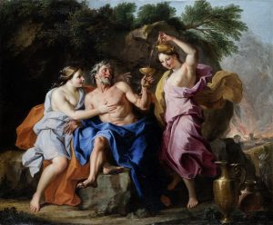 "Loth et ses filles", 1704, musée des Beaux-arts de Rennes ©DR