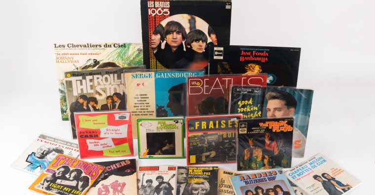 Illustration de l'article Rock’n’Roll : ventes aux enchères de vinyles