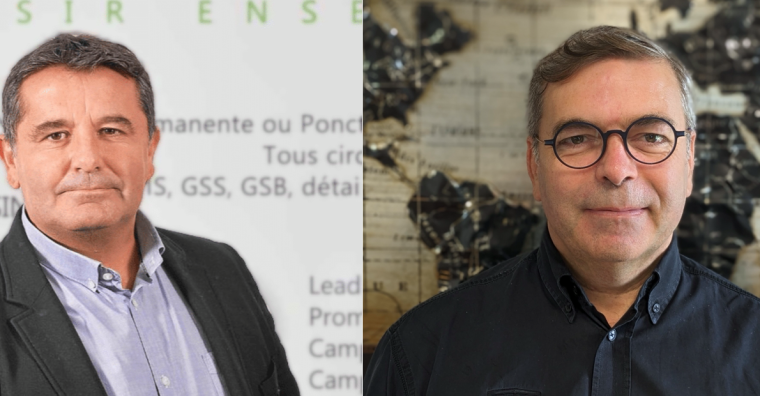 Olivier Rome, PDG de Virage Conseil (à gauche), entre au capital d'Elan CHD et Elan Évasions, cofondés par Éric Foucaud (à droite)