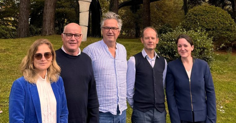 Le nouveau conseil de surveillance : Rachel Denis-Lucas, Marc Burel, Sébastien Burel, Damien Graton, Anne-Cécile Suzanne