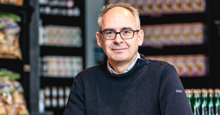 Régis Boiron, élu à la CCI d’Ille-et-Vilaine et directeur général des Craquelins de Saint-Malo, qui pilote le projet