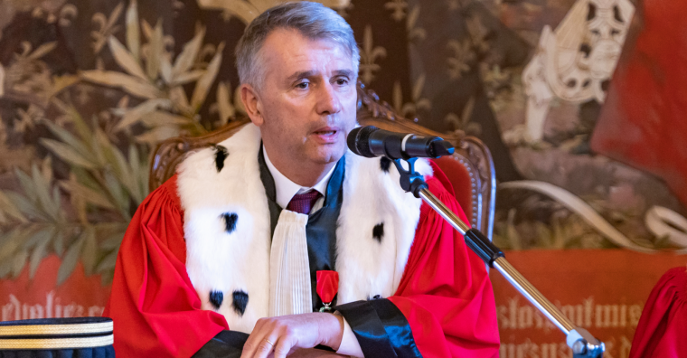 Jean-Baptiste Parlos, premier président de la cour d'appel de Rennes