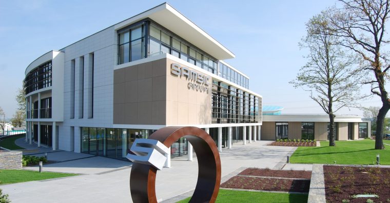 Le siège social actuel du groupe Samsic, situé à Cesson-Sévigné, près de Rennes