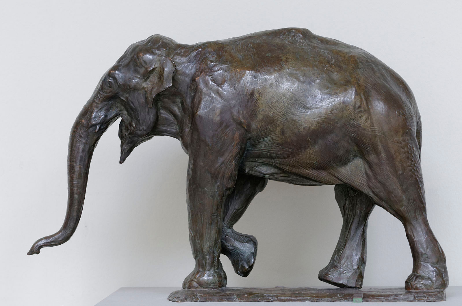 L’éléphant de Rembrandt Bugatti (1884-1916), bronze à la cire perdue, 1909