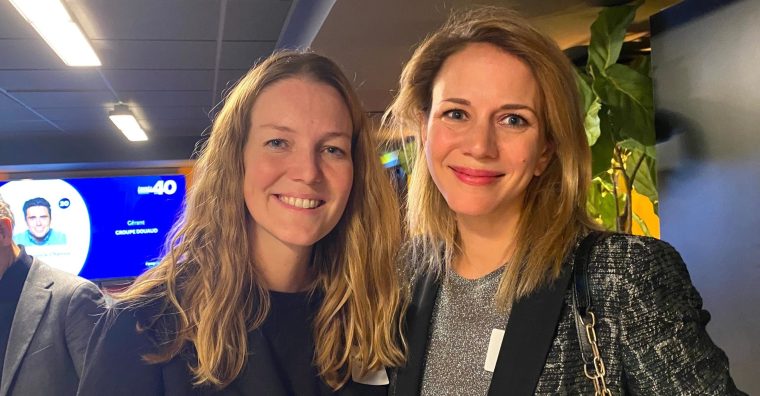 Pauline Boucon Duval, DG du groupe Duval, première du classement 2024 et Manon Daher, directrice générale adjointe de Bodemer, numéro 1 du classement 2025