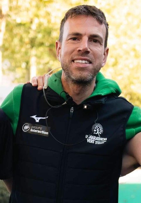 David Hervelin, coordinateur du Rennes Urban Trail