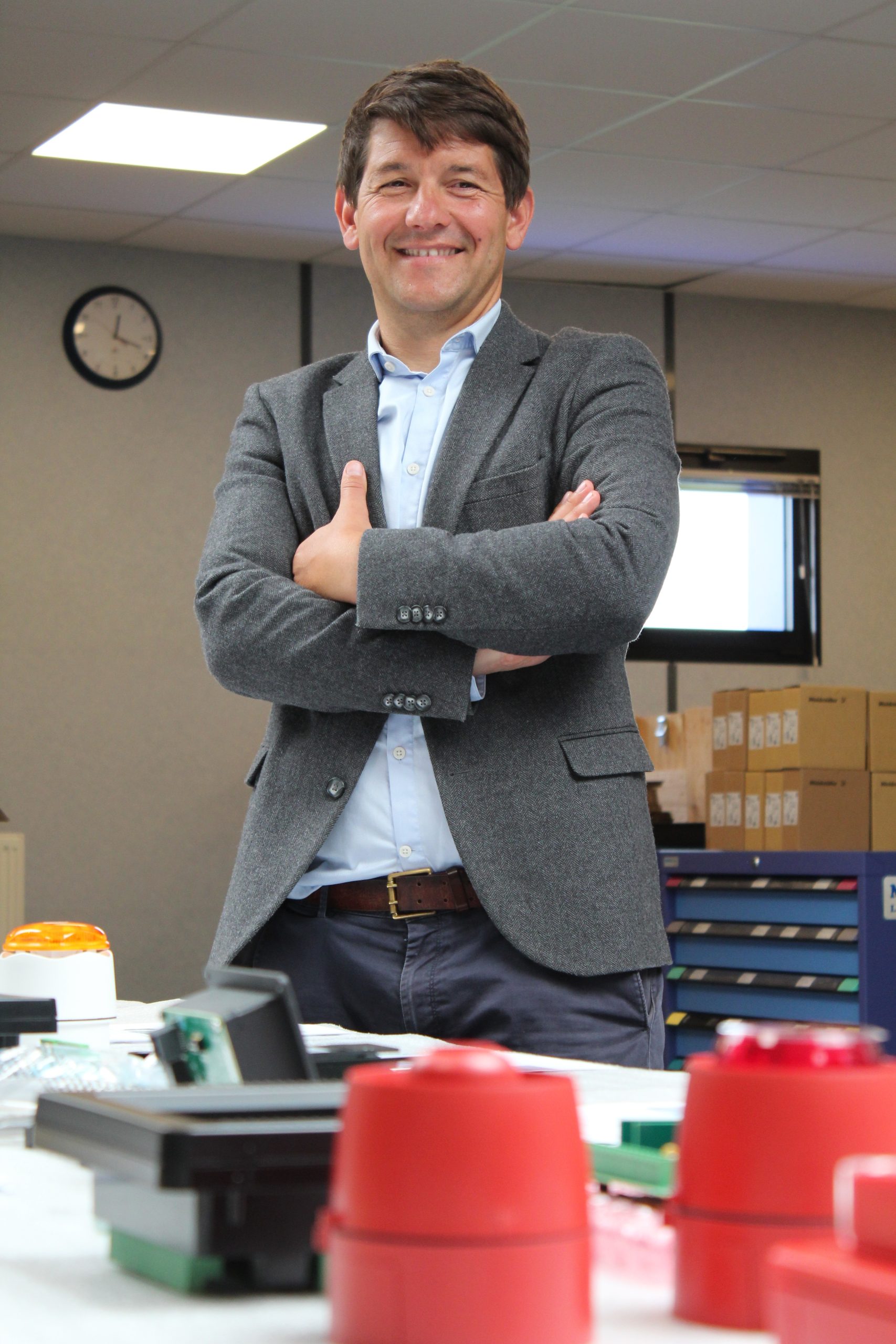Geoffroy Lacoin, directeur et actionnaire majoritaire de Marinelec Technologies.