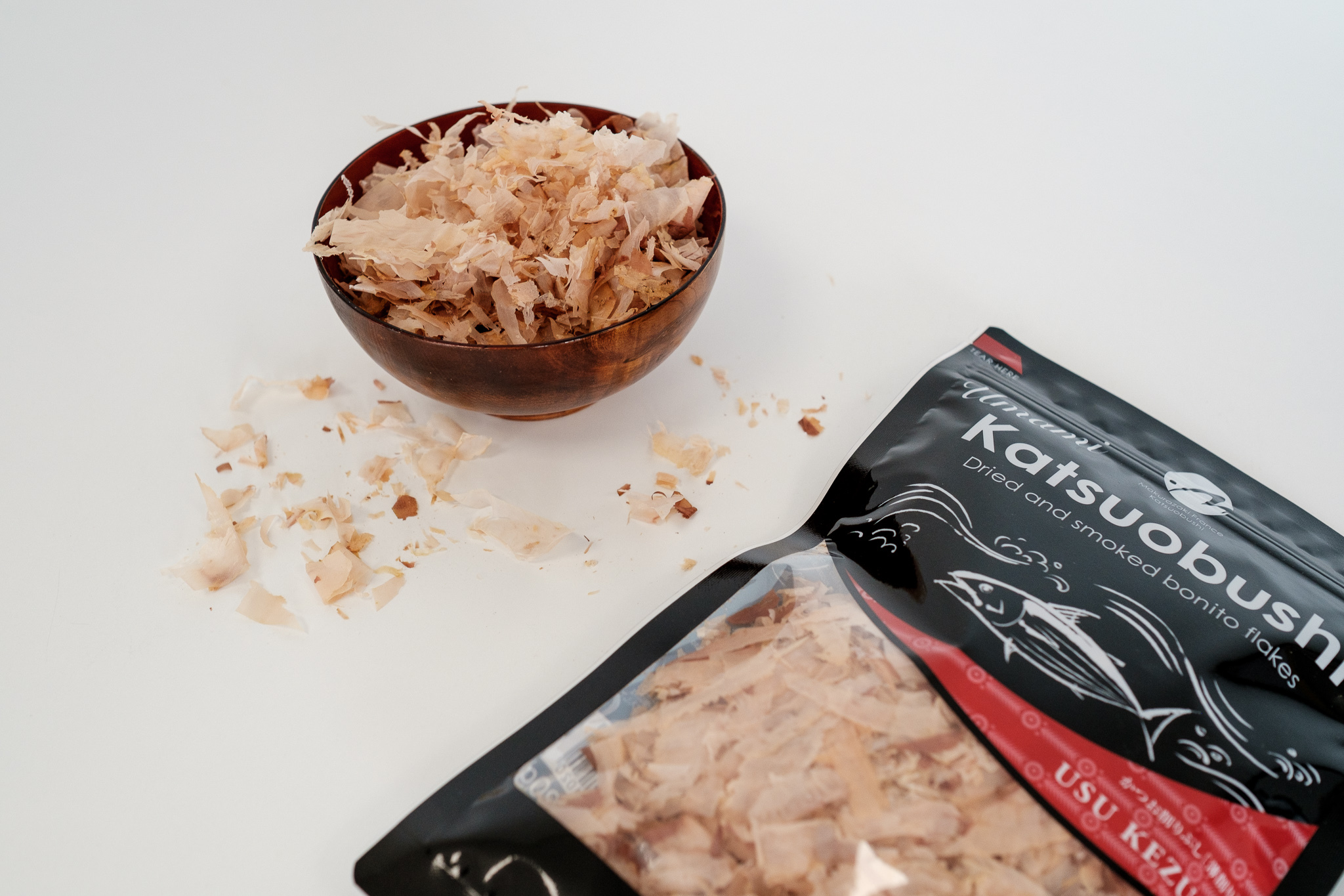 Le katsuobushi constitue un ingrédient essentiel de la cuisine japonaise.