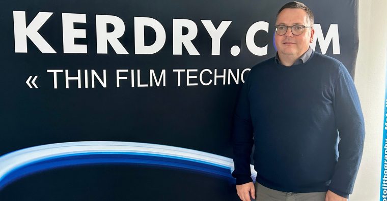 Damien Deudel, directeur général de l’entreprise Kerdry.