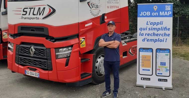 Tout part d'une idée de livre, quand Christophe Allanic, ancien chauffeur routier de 64 ans, décide d'imaginer une start-up pour l'inclure dans son histoire.