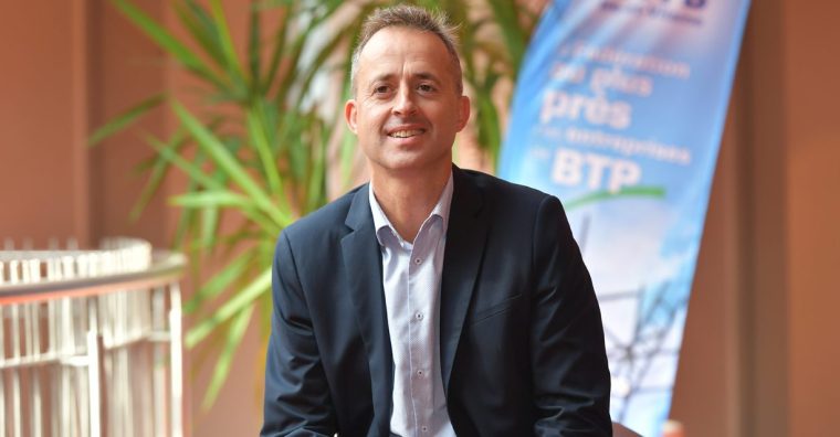 Guillaume Pétris, responsable de la cellule Transmission – Acquisition de la Fédération Française du Bâtiment d'Ille-et-Vilaine.