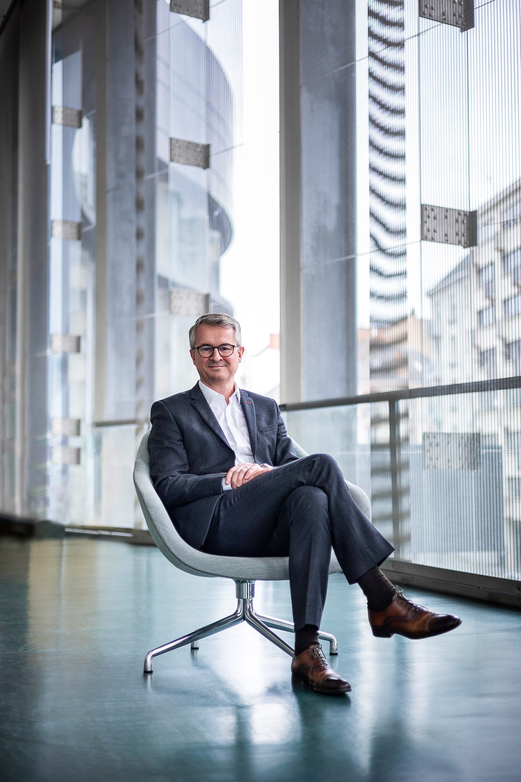Hervé Kermarrec, président de l’association GSC et président du Medef Bretagne.