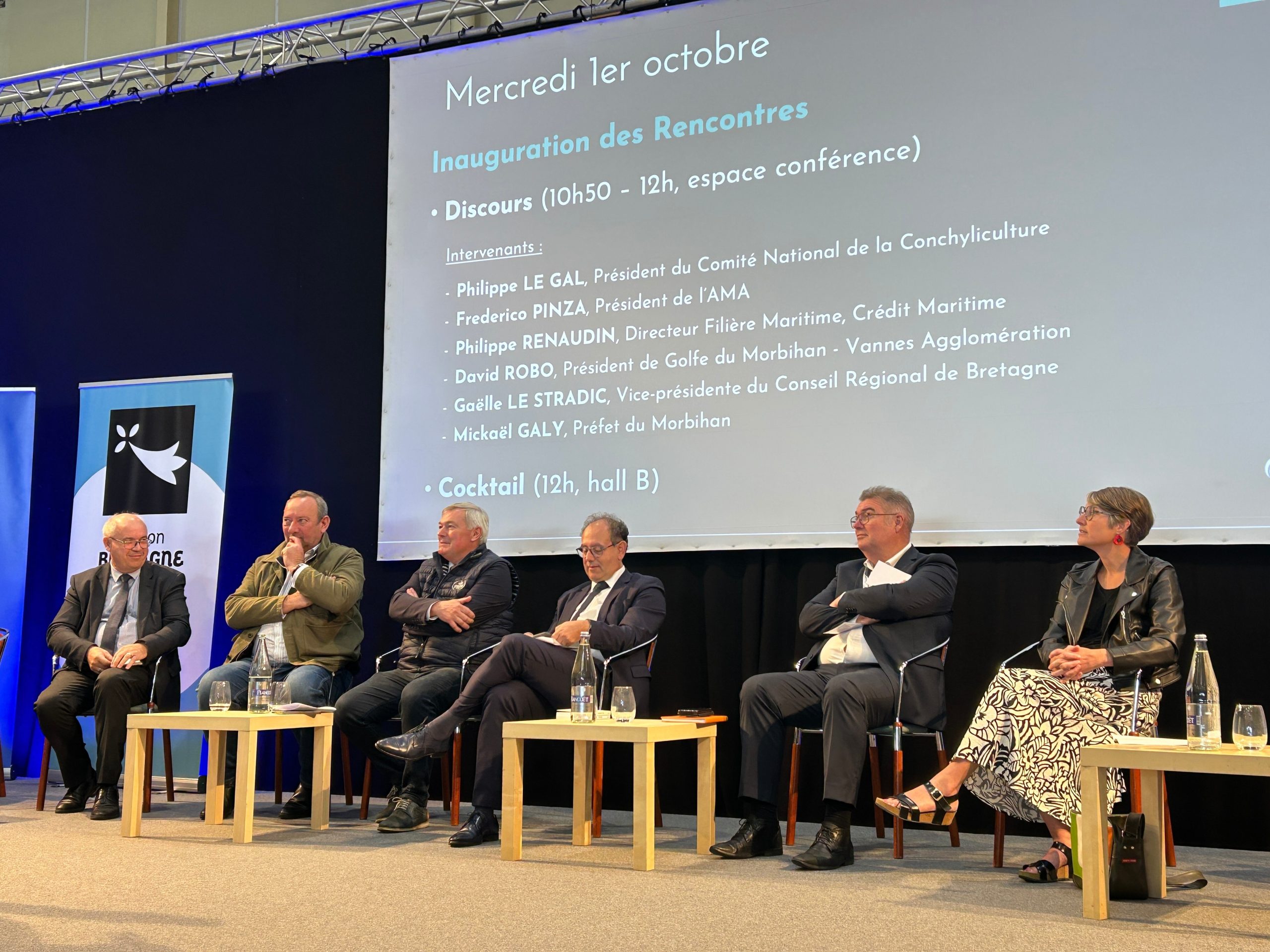 La troisième édition des Rencontres nationales de la conchyliculture et des cultures marines 2025 s'est tenue au parc des expositions de Vannes.