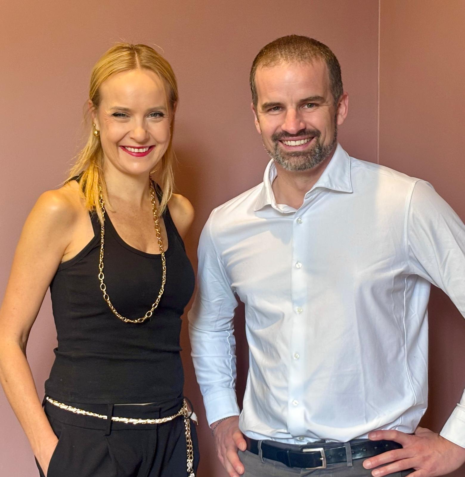 Audrey Ballu-Gougeon et Flavien Verret élus co-présidents du CJD Rennes.
