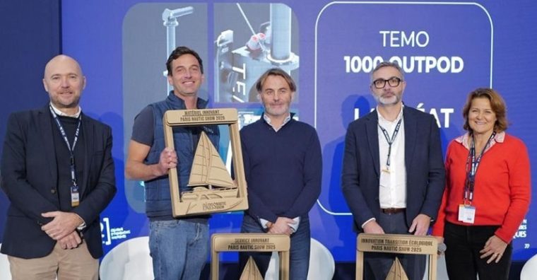 Illustration de l'article La société vannetaise TEMO lauréate du concours innovation au Paris Nautic Show