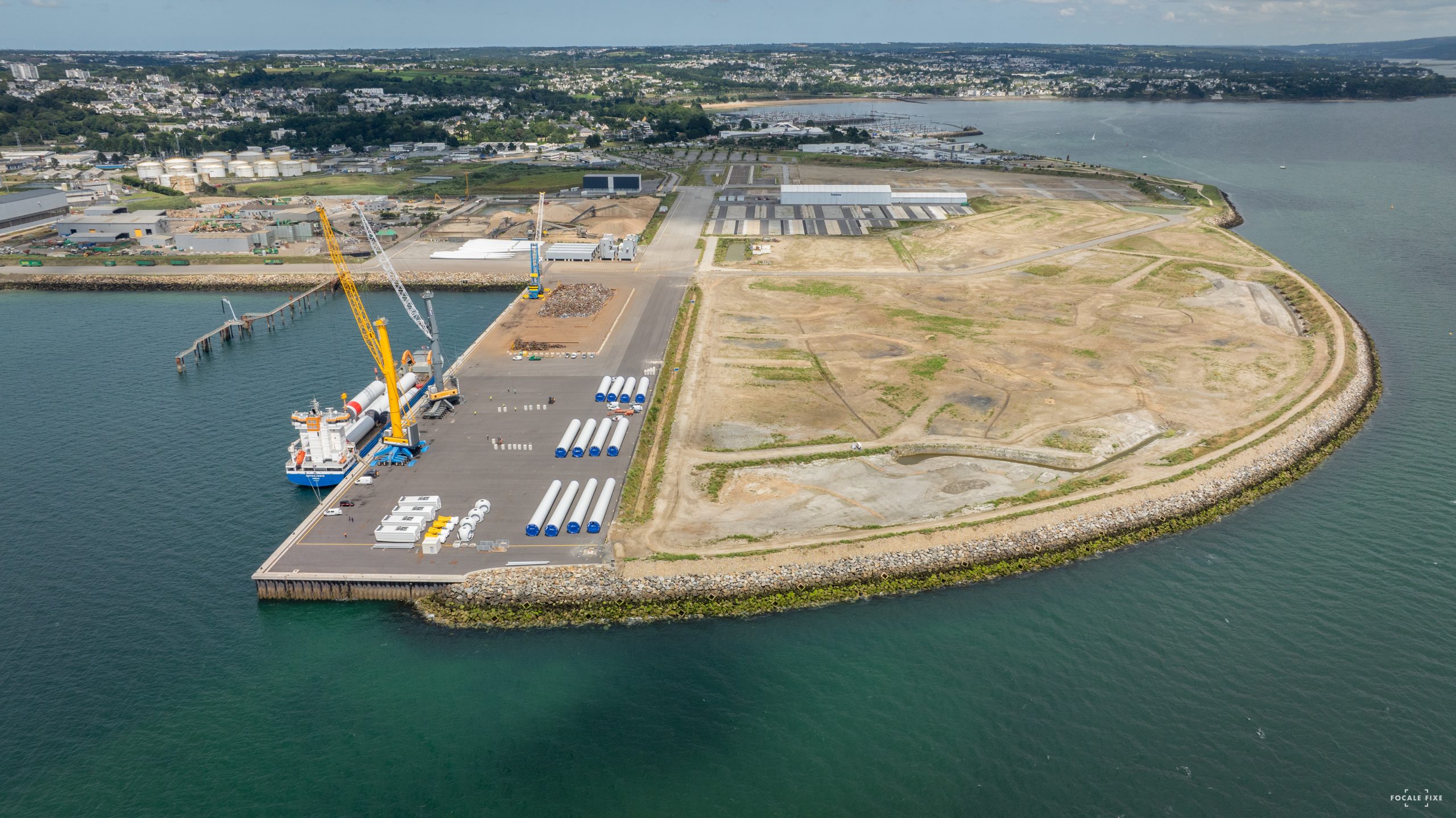 BrestPort a engagé un plan d’investissement massif d’un milliard d’euros sur 40 ans.