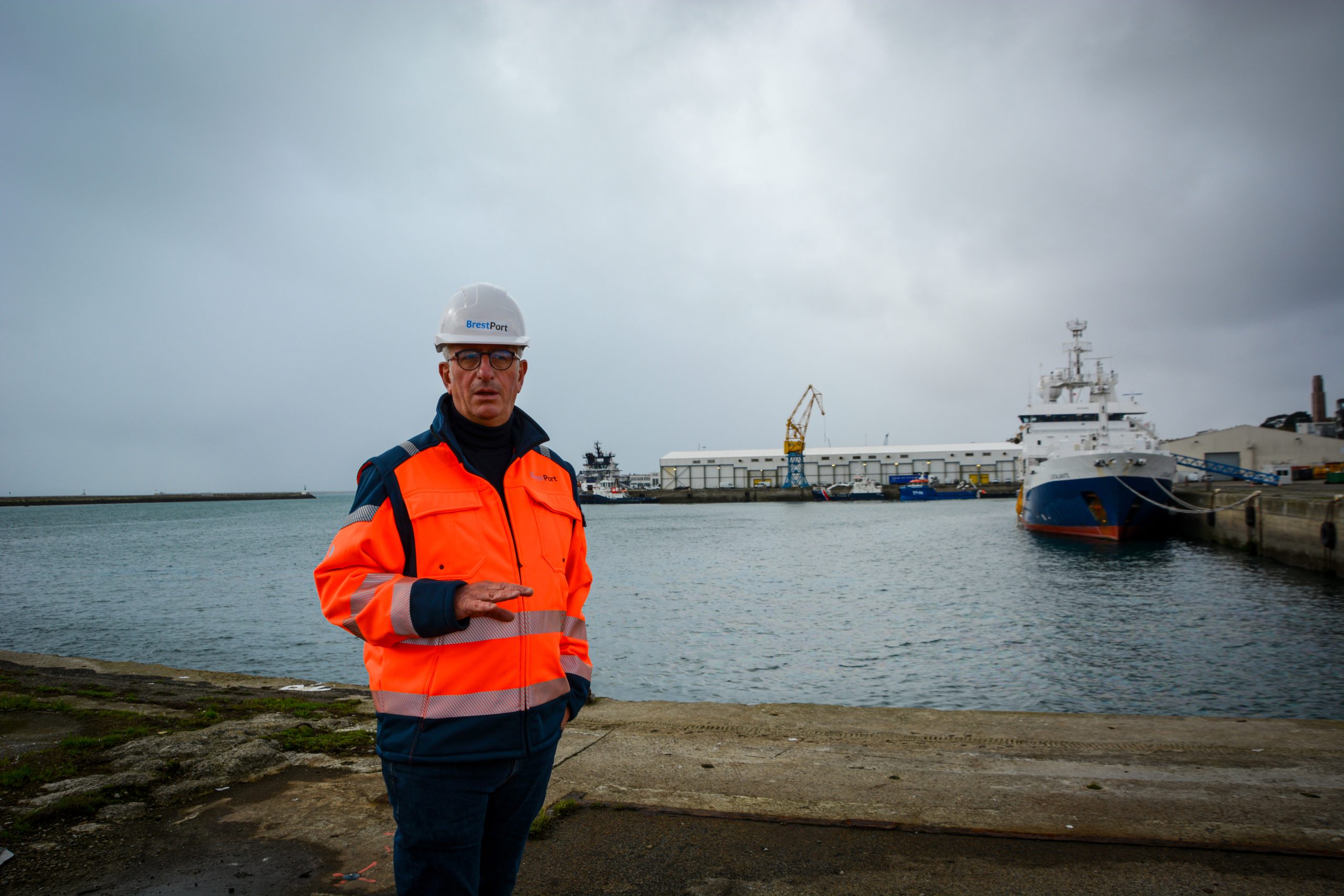 Christophe Chabert, directeur de BrestPort.