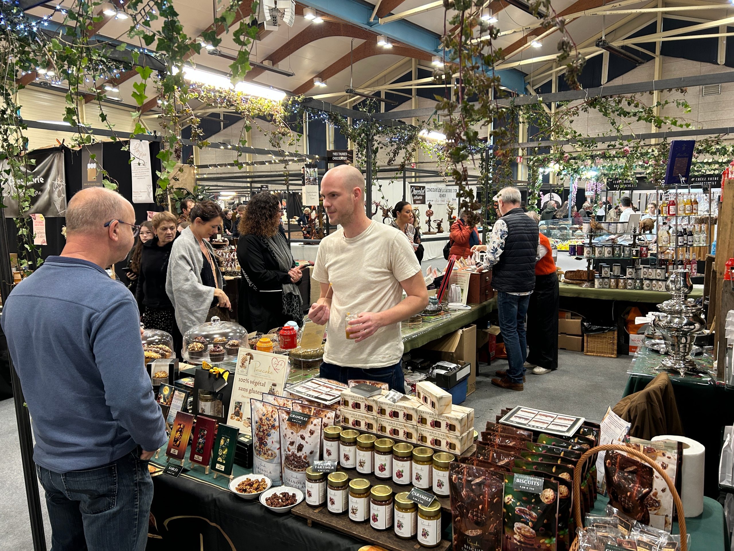 Cette 21e édition du Salon du chocolat de Vannes a été marquée par une affluence record.