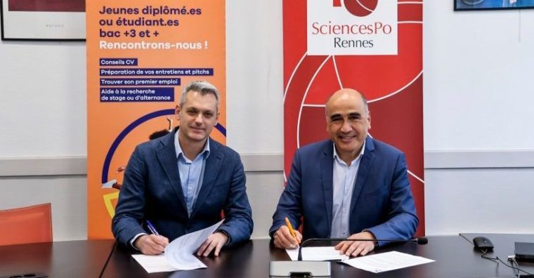 Sciences Po Rennes et l'Apec renouvellent leur partenariat pour une durée de trois ans