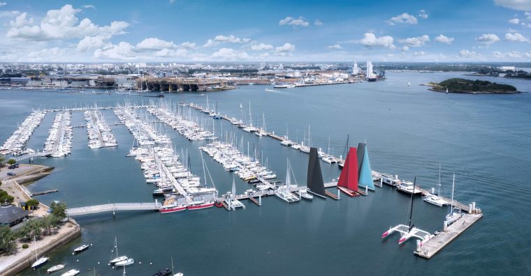 Illustration de l'article Lorient Agglomération crée un bassin d’honneur pour la grande plaisance au port de Larmor-Plage