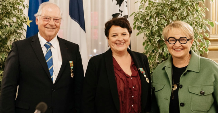 Illustration de l'article NOMINATION. Anne-Marie Quéméner élevée au rang d’officier du Mérite agricole