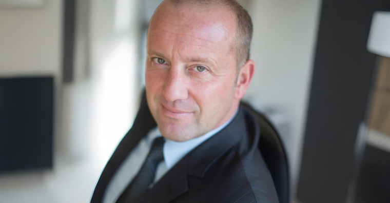 Thierry Geffroy, président du groupe breton Samsic.