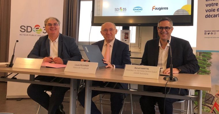 Illustration de l'article À Fougères, SDE35 confie pour 20 ans à ENGIE Solutions un réseau de chaleur à 26,15 M€