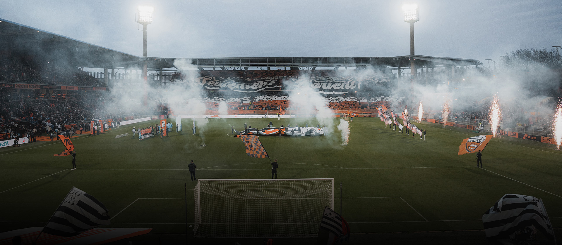 Le stade du Moustoir, en plein coeur de Lorient