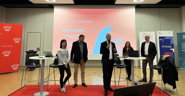 Illustration de l'article Facturation électronique : près de 90 artisans s’informent à Vannes