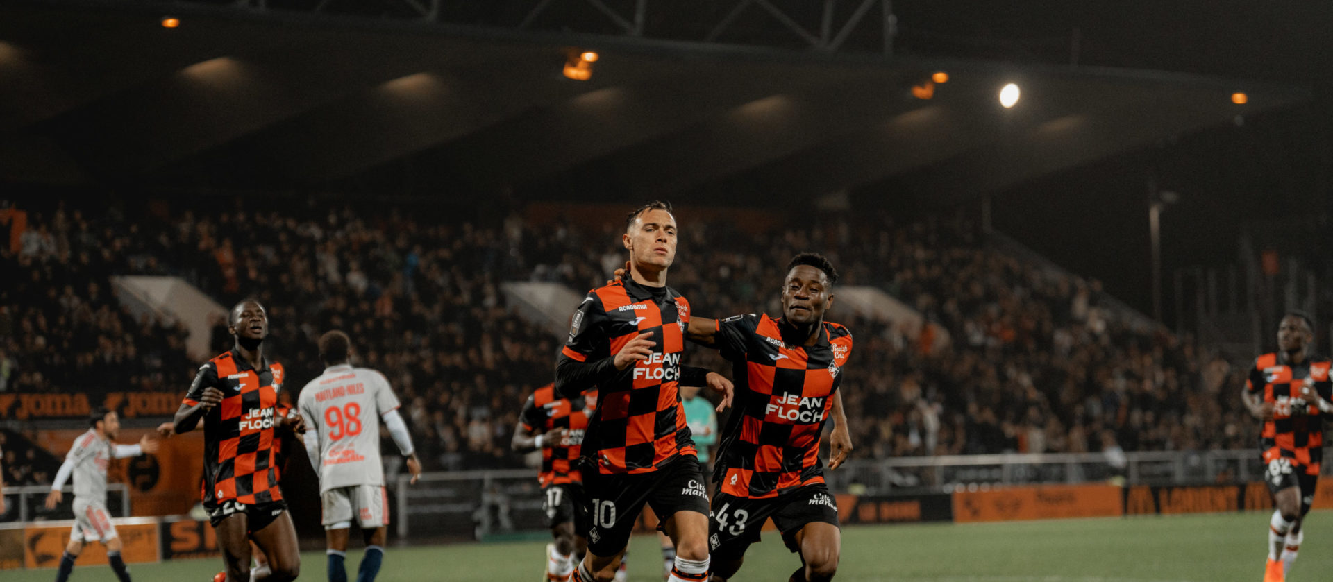 Pablo Pagis, seul buteur lorientais lors du succès 1-0 contre Lyon, en décembre 2025