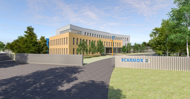 Illustration de l'article Un nouveau siège social pour la Scarmor sur le site historique de Landerneau