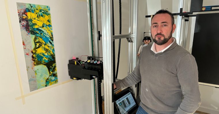 Illustration de l'article Près de Vannes, Empreinte murale réalise des impressions sur tous les supports