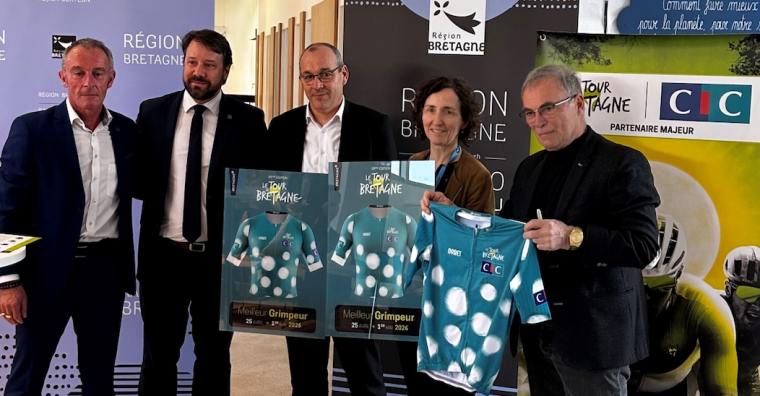 Illustration de l'article SPORT & BUSINESS. Cyclisme : le CIC nouveau partenaire majeur du Tour de Bretagne