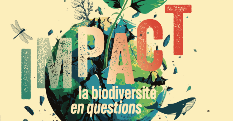 L'affiche de cette exposition temporaire sur la biodiversité