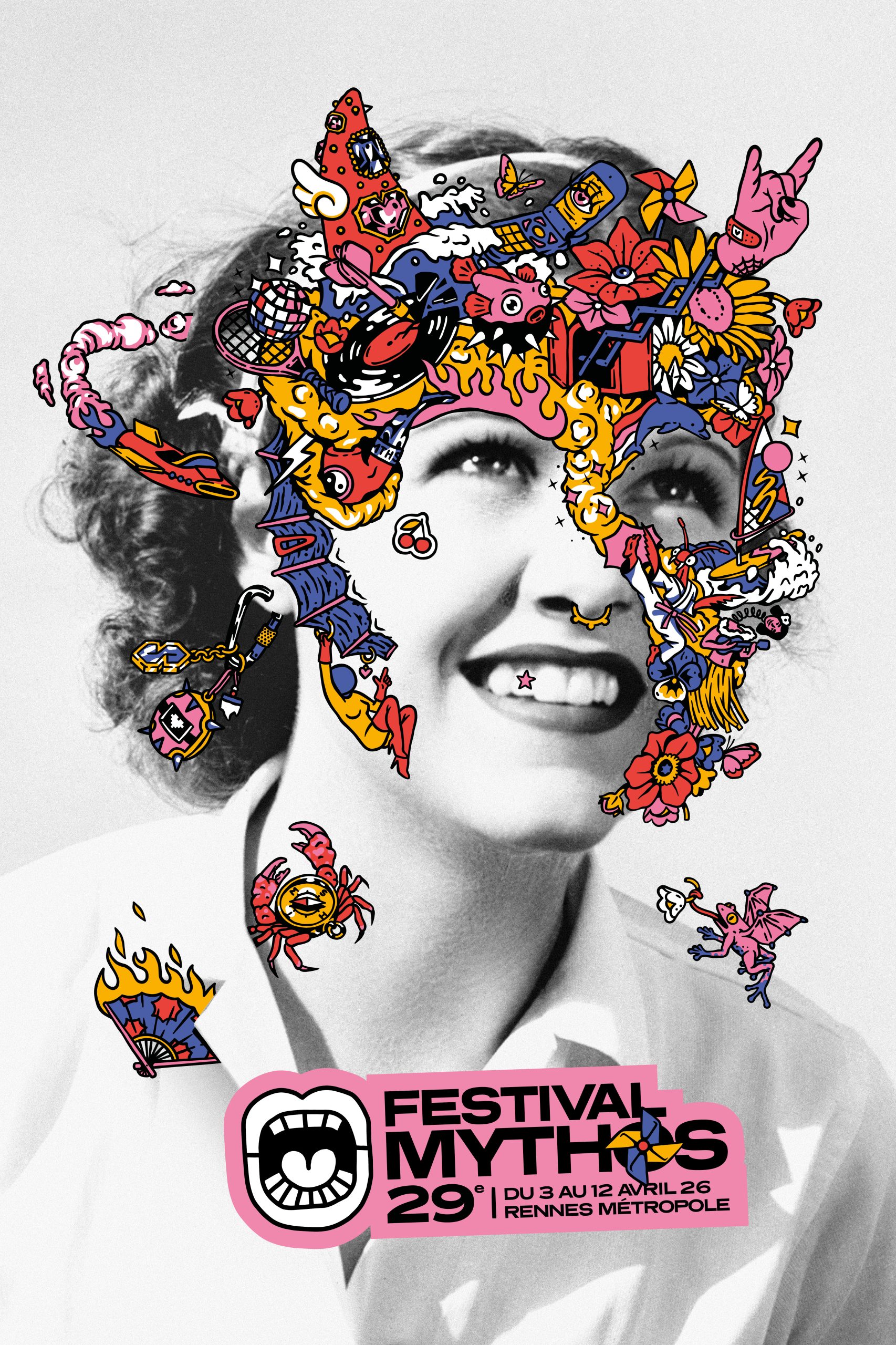 L'affiche de la 29 édition programmée du 3 au 12 avril 2026