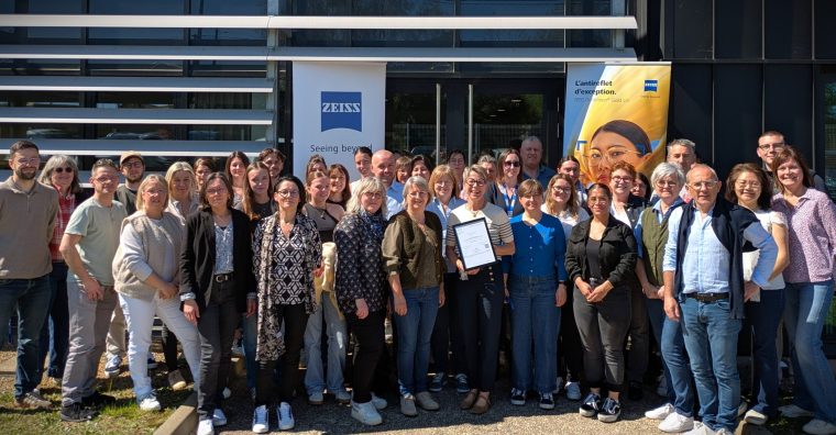 Illustration de l'article Le Fougerais Zeiss Vision Care France doublement distinguée pour ses engagements