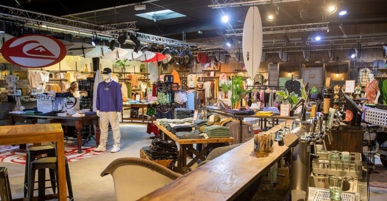 Illustration de l'article Le groupe malouin Beaumanoir installe un pop-up Boardriders au Citadium Caumartin à Paris