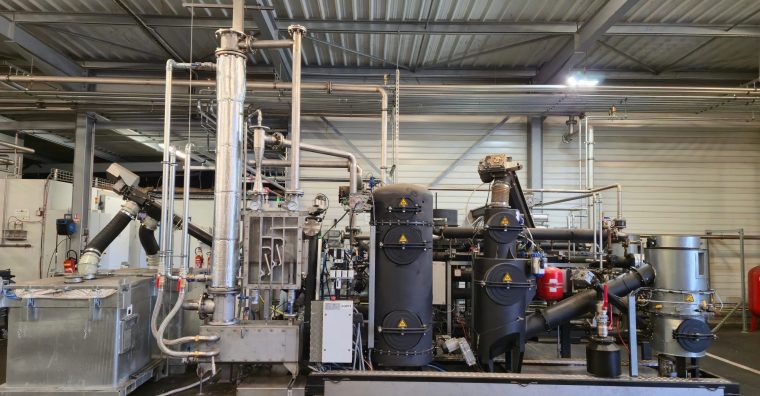 Illustration de l'article Dans le Morbihan, Charwood Innovation présente son démonstrateur de pyrogazéification